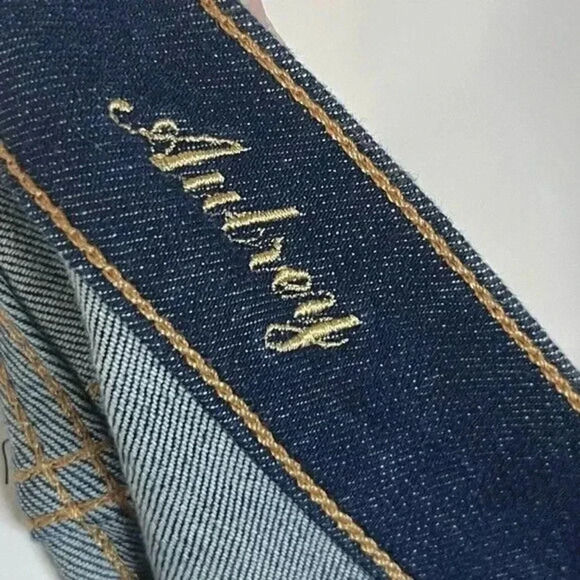 7 For All Mankind Aubrey Super High Rise Button Fly Skinny Jeans 28 - Picture 6 of 6